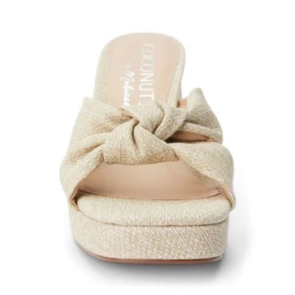 Matisse Coconuts- Esme Knot Slide‎ Sandal - Natural
